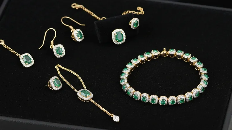 Styles et designs de bijoux en émeraude